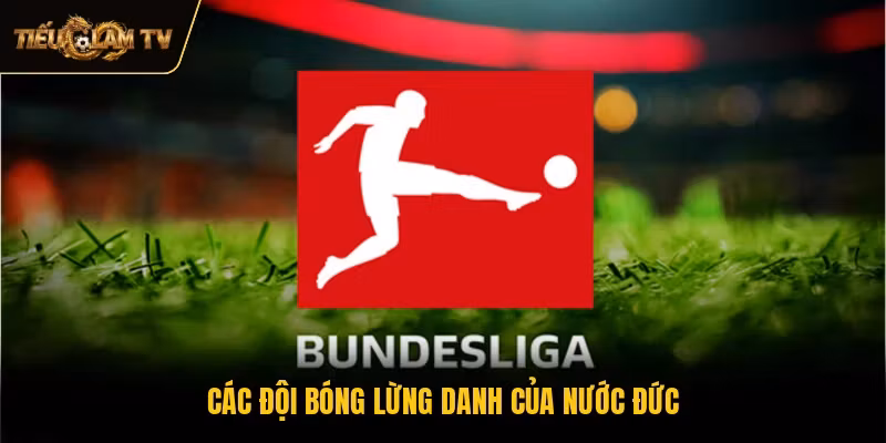 Các đội bóng lừng danh của nước Đức
