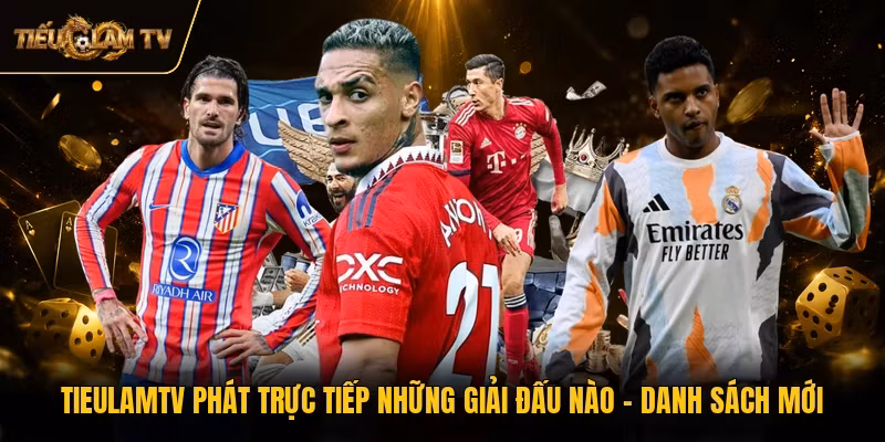 TieulamTV Phát Trực Tiếp Những Giải Đấu Nào – Danh Sách Mới